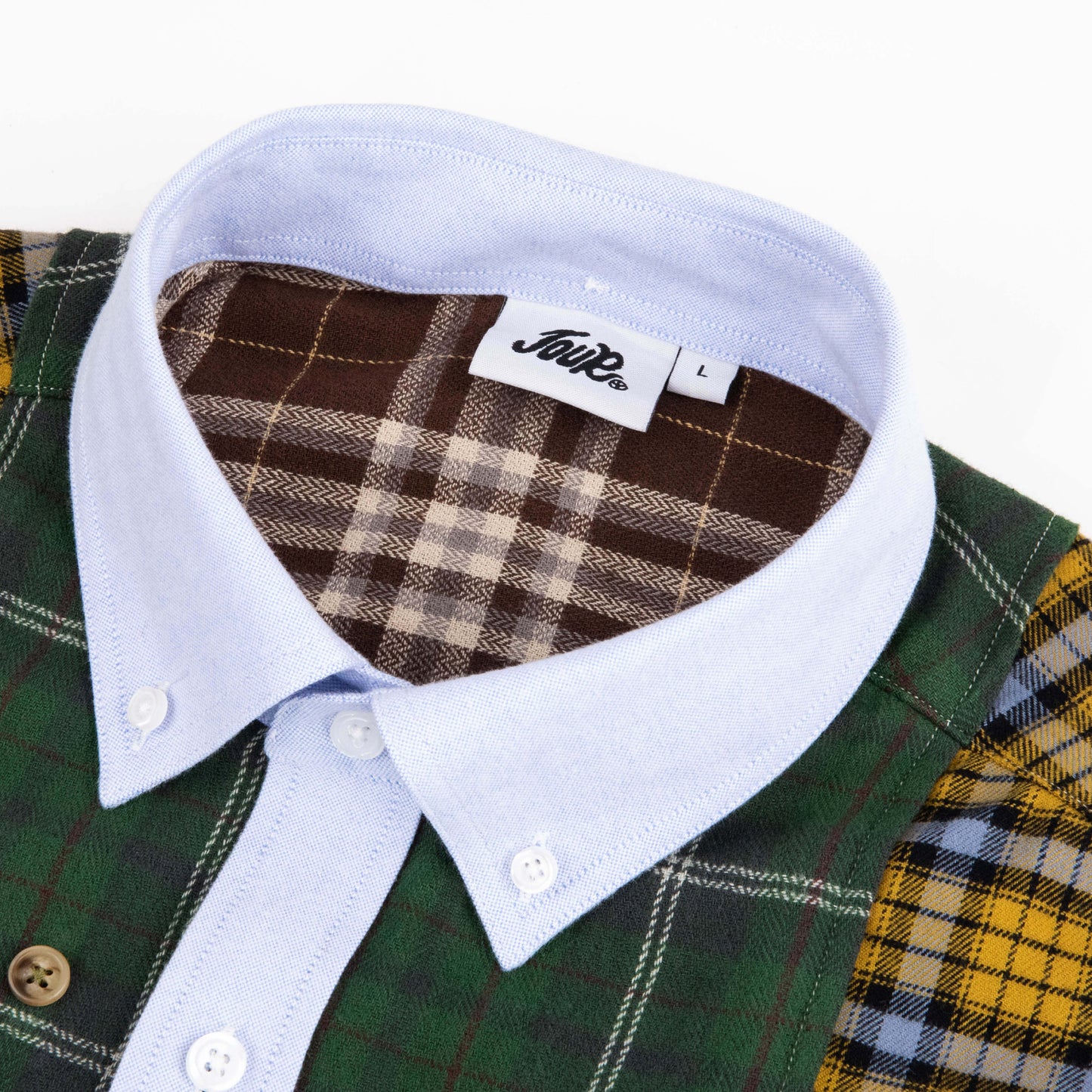 'Hyde" multi layer tarten shirt