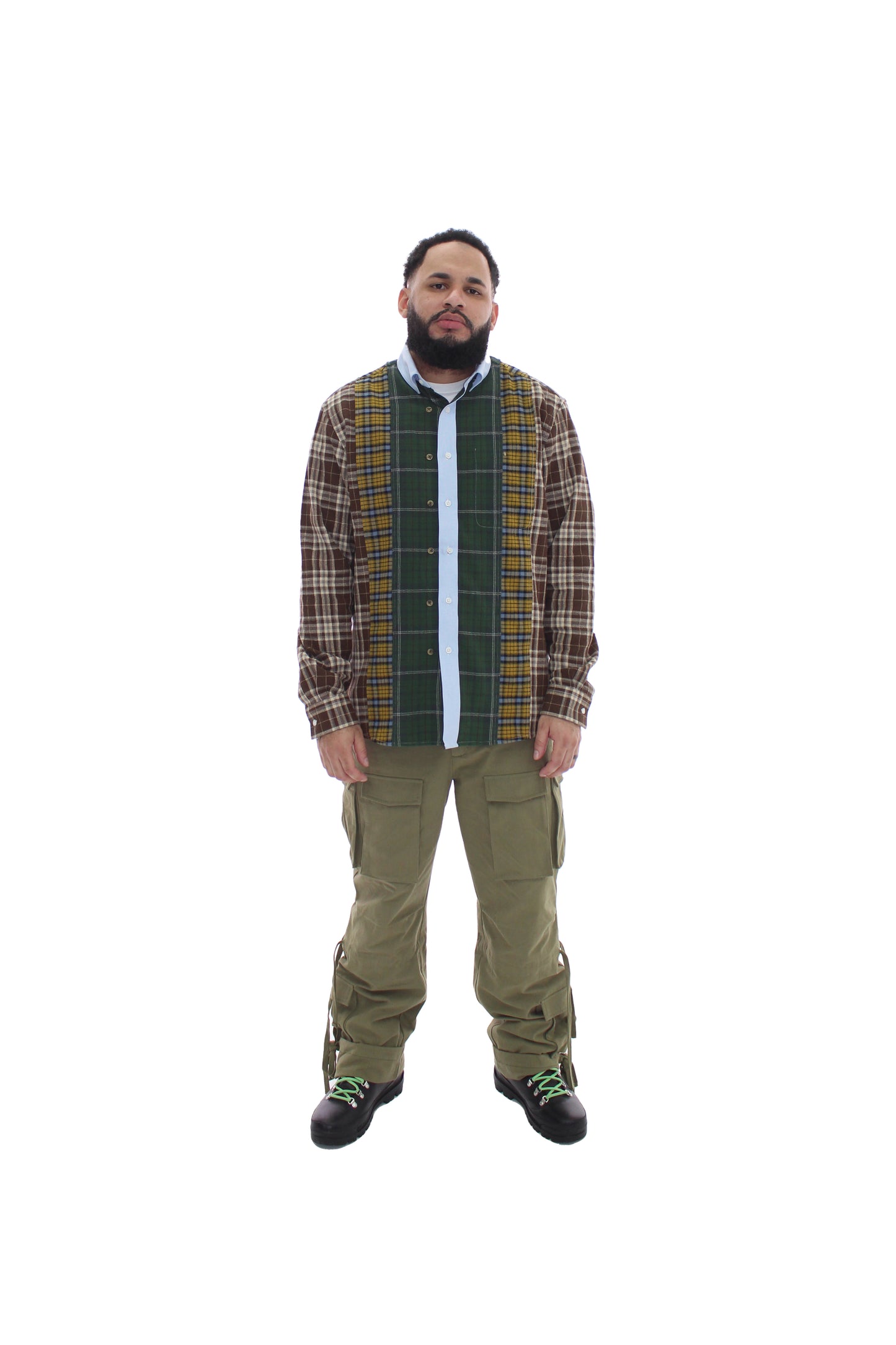 'Hyde" multi layer tarten shirt